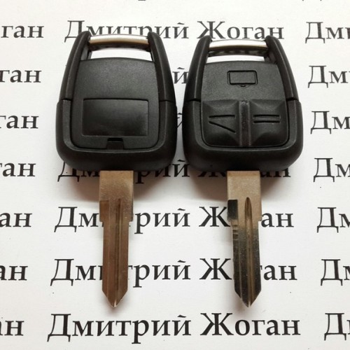 Корпус ключа для Opel Omega (Опель Омега),3 кнопки с лезвием YM28