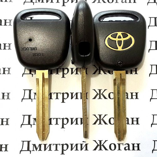Корпус автоключа Toyota (Тойота)  1 кнопки