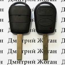 Корпус автоключа LAND ROVER Range Rover (Ленд Ровер Ренж Ровер) 3 - кнопки лезвие HU92