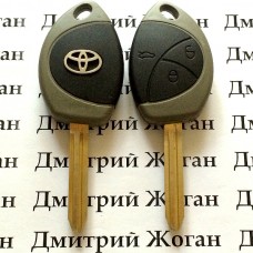 Корпус автоключа Toyota Verso (Тойота Версо) 3 кнопки 