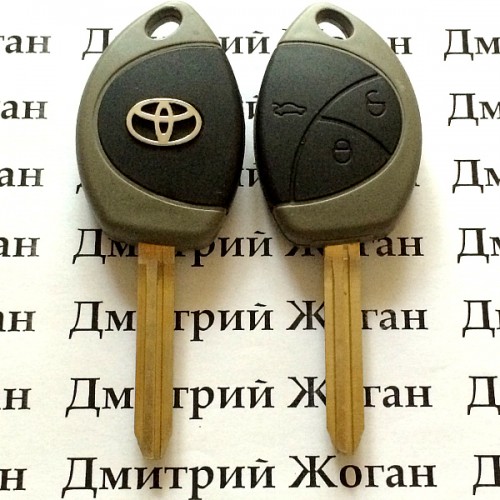 Корпус автоключа Toyota Verso (Тойота Версо) 3 кнопки 