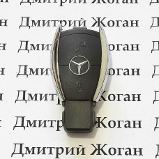 Корпус смарт ключа MERCEDES W204, W164 (мерседес) 2 кнопки, без отсека для батареек