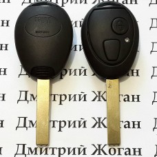 Корпус автоключа LAND ROVER, Rover 75 (Ленд Ровер, Ровер 75)  2 кнопки