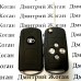 Корпус выкидного ключа для TOYOTA (Тойота) 4 - кнопки, лезвие TOY 43 