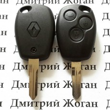          Корпус автоключа для RENAULT (рено) 3 кнопки, лезвие VAC102