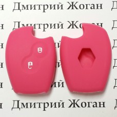 Чехол (силиконовый) для авто ключа RENAULT (Рено) 2 кнопки