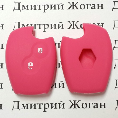 Чехол (силиконовый) для авто ключа RENAULT (Рено) 2 кнопки
