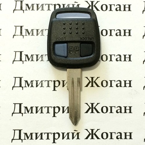 Корпус автоключа Nissan (Ниссан) 2 - кнопки, лезвие NSN11