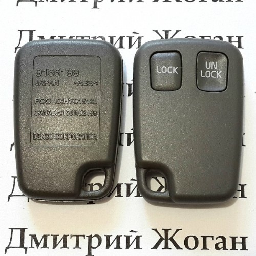 Корпус пульта для Volvo (Вольво) 2 кнопки