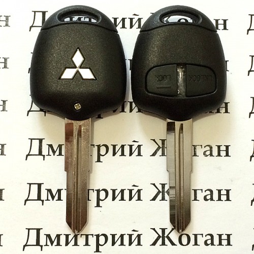     Корпус ключа MITSUBISHI Lancer, ASX, Outlander XL (Митсубиси Ланцер, Аутлендер) 2 - кнопки, лезвие MIT11R