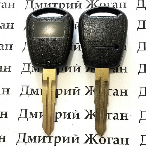   Корпус автоключа KIA (КИА) 1 кнопка (с плоским лезвием)