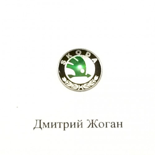 Логотип для авто ключа Skoda (Шкода)