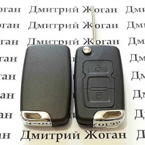 Корпус выкидного ключа Geely (Джили) 2 кнопки 