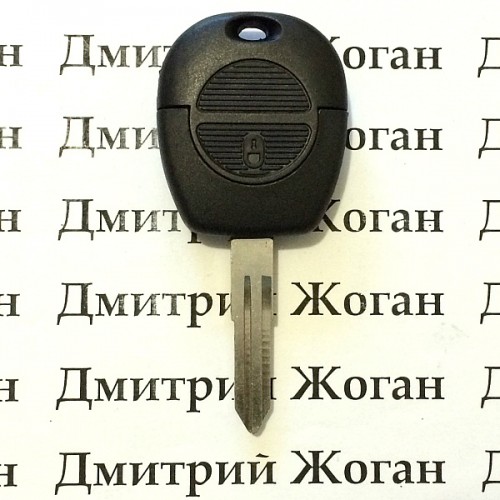 Корпус ключа для Nissan (Ниссан) Микра, Максима, Террано, Патрол  2 ― кнопки, лезвие NSN11
