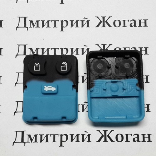 Резиновые кнопки Ford(Форд)- 3 кнопки