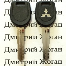 Авто ключ для Mitsubishi (Митсубиси) лезвие MIT8, с чипом 4D61