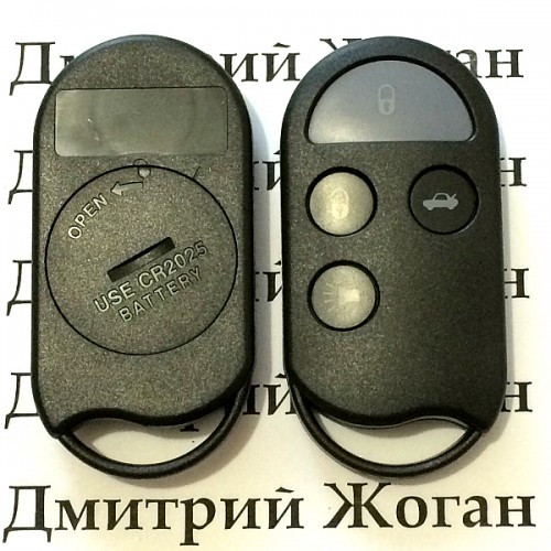 Корпус пульта для NISSAN (Ниссан) 3+1 кнопки