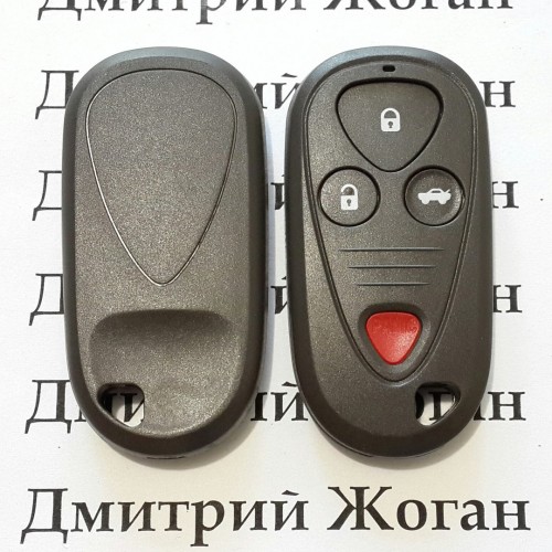 Корпус пульта Acura (Акура) 3 + 1 кнопки