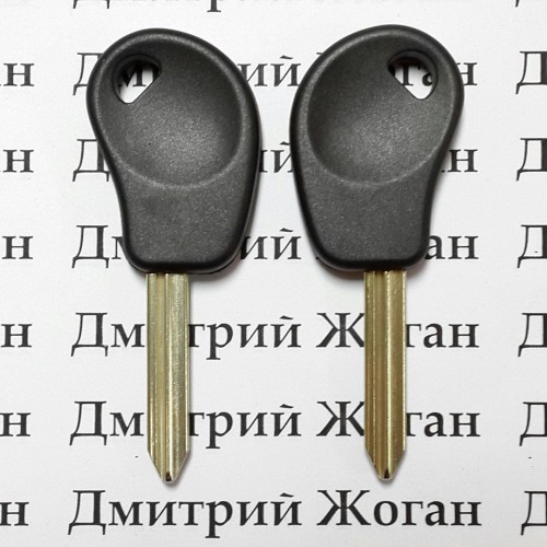 Ключ для Peugeot (Пежо)  лезвие SX9, с чипом ID46
