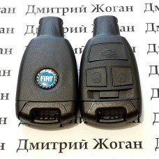 Корпус смарт ключа для Fiat Croma (Фиат Крома) 3 - кнопки