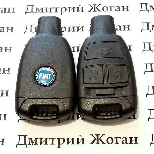 Корпус смарт ключа для Fiat Croma (Фиат Крома) 3 - кнопки