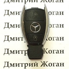 Корпус смарт ключа MERCEDES W204, W164 (мерседес) 2 кнопки, без отсека для батареек