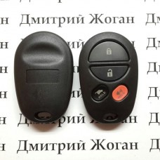     Корпус пульта для Toyota (Тойота) 3 кнопки + 1 кнопка