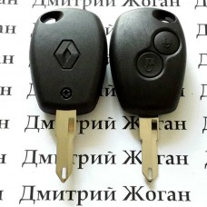    Корпус автоключа для RENAULT (Рено) 2 кнопки, лезвие NE 73