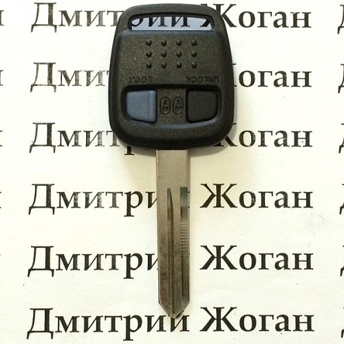 Корпус автоключа Nissan (Ниссан) 2 - кнопки, лезвие NSN14
