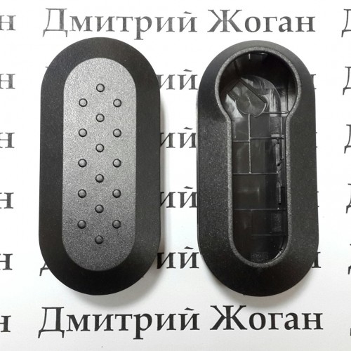 Корпус под ключ Fiat (Фиат), черный