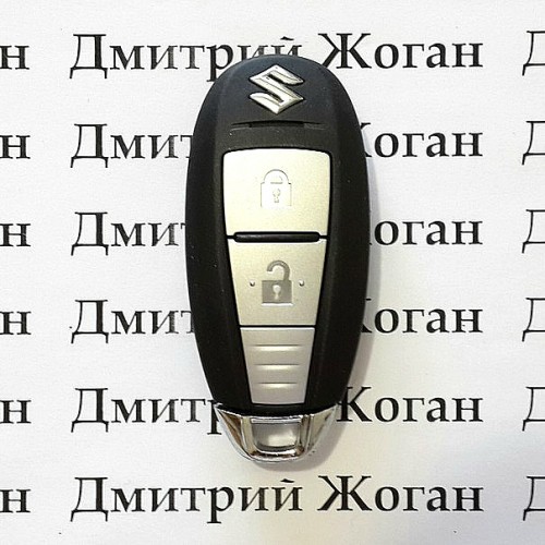 Смарт ключ для SUZUKI (Сузуки) 2 кнопки, с чипом ID47 pcf7953 (HITAG3), 315 MHZ