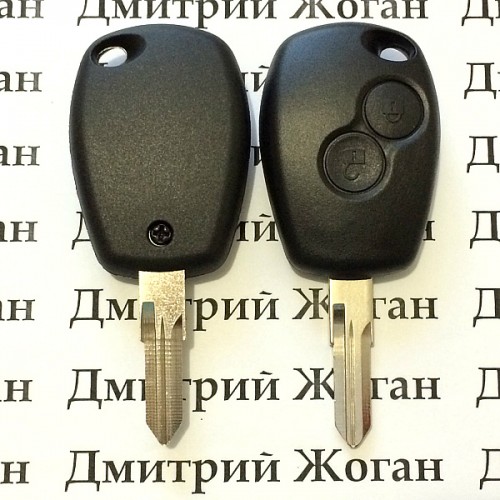 Корпус авто ключа для Opel (Опель) 2 кнопки, лезвие VAC102