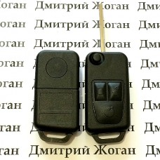 Корпус выкидного ключа для BMW (БМВ) 3 - кнопки, лезвие HU92