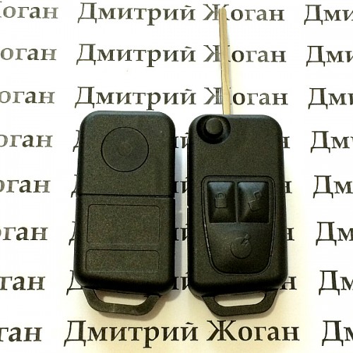 Корпус выкидного ключа для BMW (БМВ) 3 - кнопки, лезвие HU92