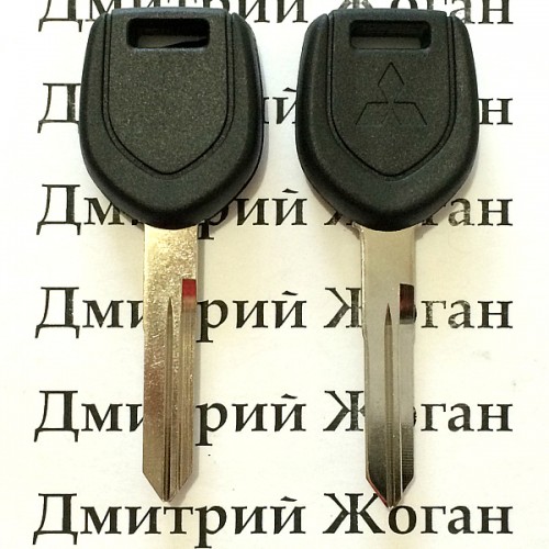 Корпус авто ключа под чип Mitsubishi (Митсубиси) левое  без упора