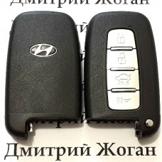 Корпус смарт ключа для HYUNDAI (Хундай) 4 кнопки