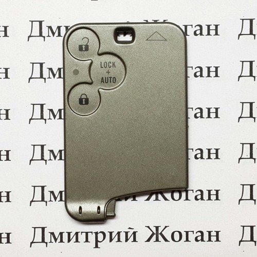 Корпус смарт карты для RENAULT (Рено) 3 -кнопки