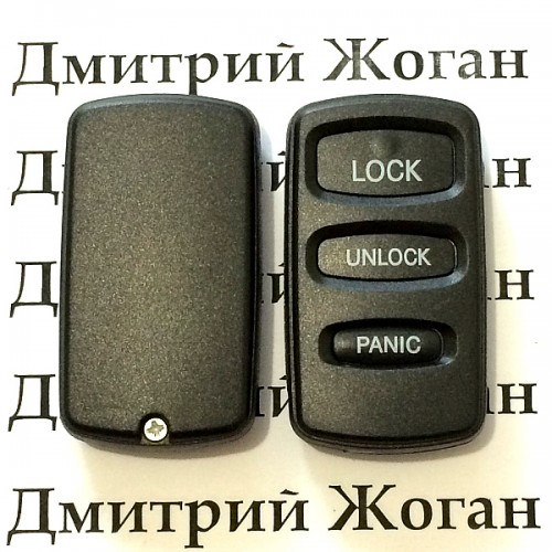 Корпус пульта Mitsubishi (Митсубиси) 3 кнопки 