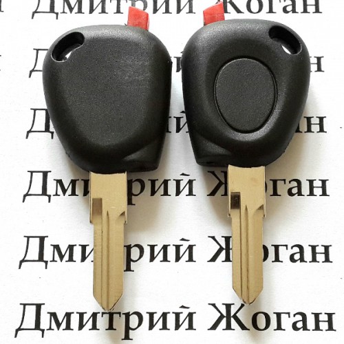 Корпус авто ключа под чип для RENAULT (Рено), лезвие VAC102