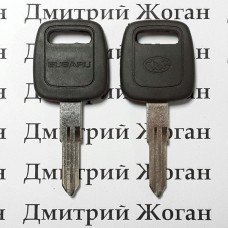 Ключ для SUBARU (Субару) лезвие NSN11 c упорами, с чипом 4D62