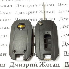 Выкидной ключ для шевролет каптива (CHEVROLET CAPTIVA) 3 кнопки