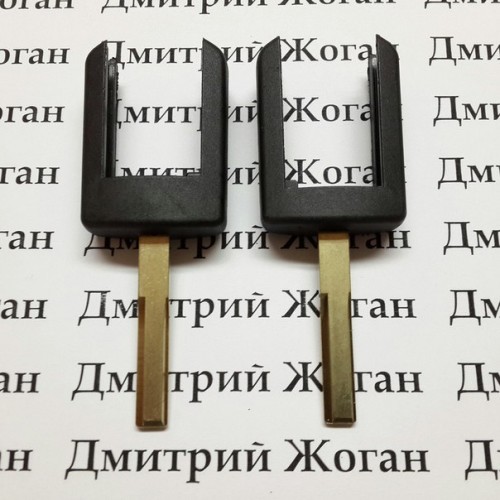 Нижняя часть ключа Opel (Опель), лезвие HU43P
