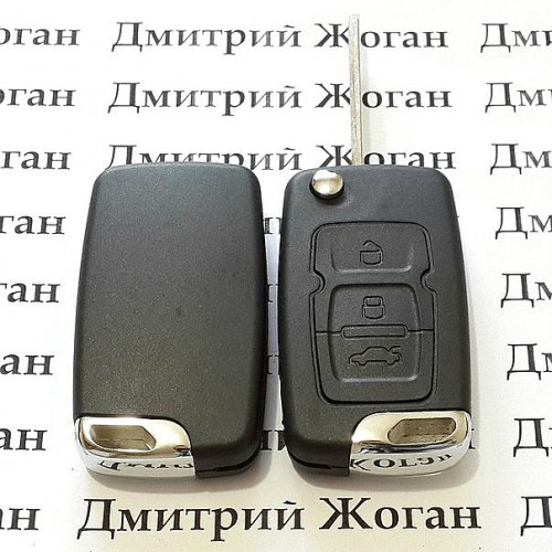 Корпус выкидного ключа Geely (Джили) 3 кнопки 