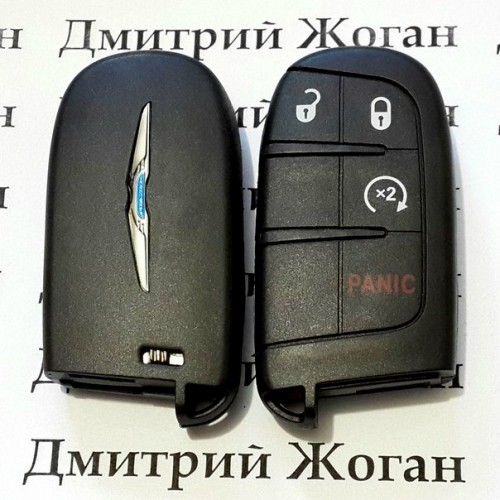 Корпус смарт ключа для Chrysler (Крайслер) 3 + 1 кнопка
