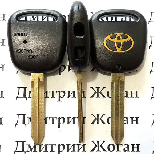Корпус автоключа Toyota (Тойота) 2 кнопка