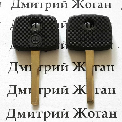 Корпус авто ключа под чип Mercedes (Мерседес), лезвие HU64