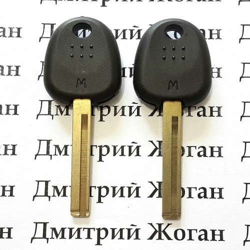 Ключ для KIA (КИА) с чипом ID46, левый пропил