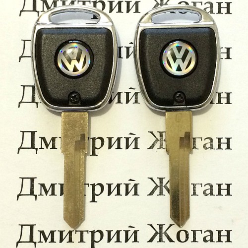Ключ для Volkswagen (Фольксваген) c подсветкой, с чипом T5, лезвие НU49
