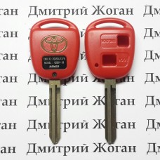 Корпус автоключа для Toyota (Тойота) под 2 кнопки, лезвие TOY 43