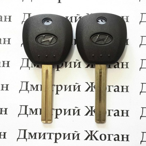 Корпус авто ключа под чип для Hyundai Grandeur, i20, i30, ix35 (Хюндай Грандер), лезвие TOY48